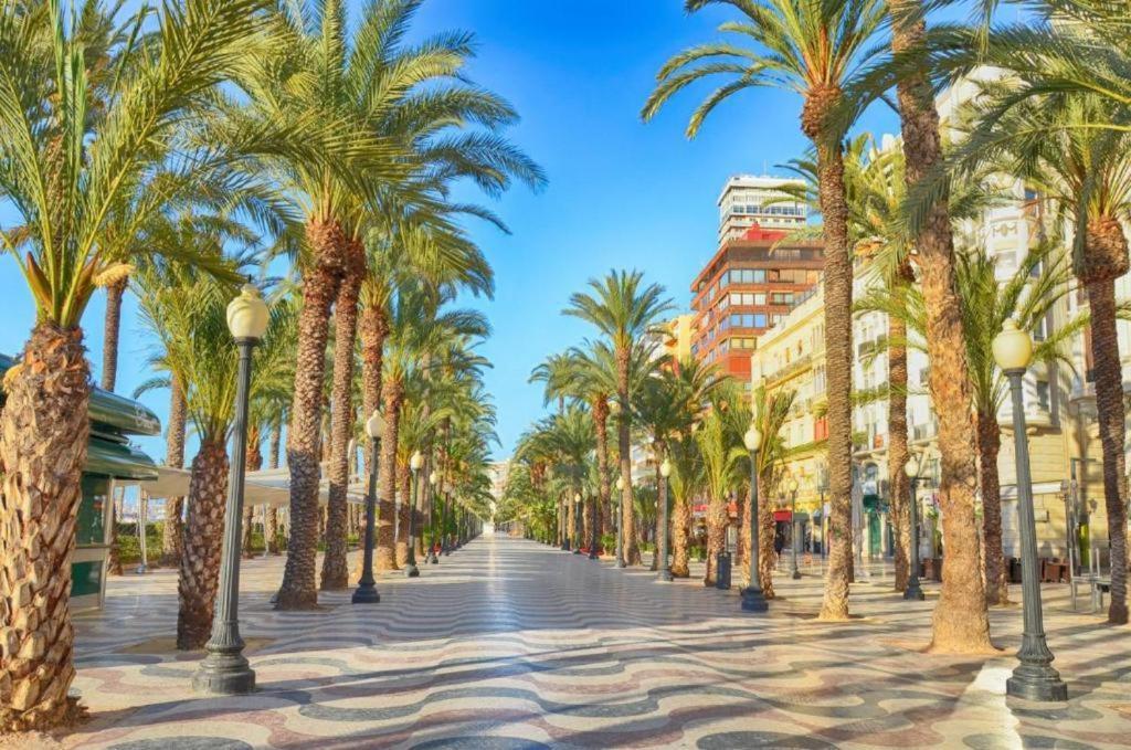 10-46-1- Комната В Квартире Для 4 Человек В Аликанте Alicante Esterno foto