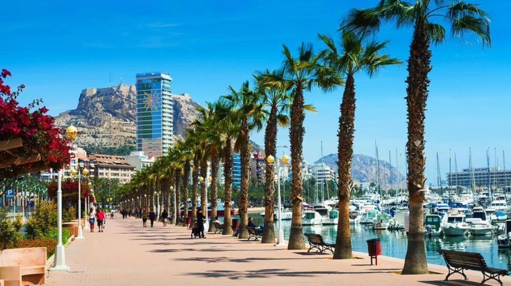 10-46-1- Комната В Квартире Для 4 Человек В Аликанте Alicante Esterno foto